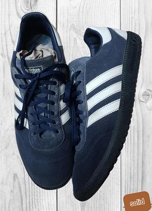 Кроссовки темно синие замшевые от adidas