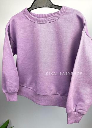 Детский свитшот, кофта на легкой байке lefties by zara 110, 118 см
