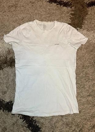 Біла футболка diesel