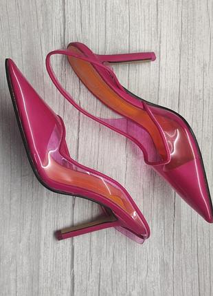 Zara туфлі фуксія