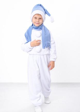 Новорічний костюм "сніговик" » 98.104.110.116.122