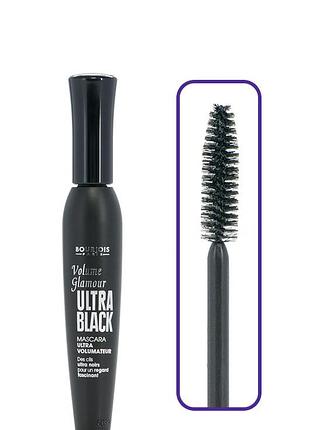 Bourjois volume glamour ultra black туш для вій 61 (ультра чорна)
