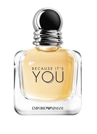 Giorgio armani emporio armani because it’s you (tester)
