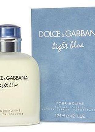 Оригинал dolce gabbana light blue pour homme 125 ml туалетная вода