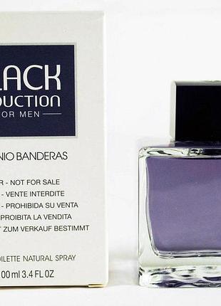 Оригінал antonio banderas black seduction 100 ml tester туалетна вода