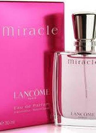 Оригинал lancome miracle 30 ml парфюмированная вода