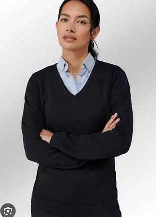 Свитер, джемпер, пуловер полушерстяной черный club room