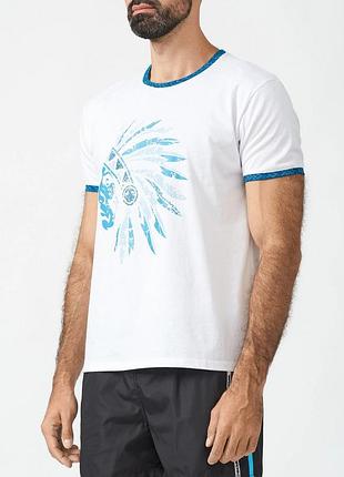 Футболка мужская geronimo 2307t3 эластичная комфортная дышащая модель для спорта отдыха морской стиль одежда для мужчин