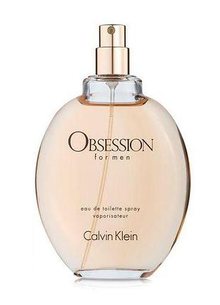 Оригинал calvin klein obsession for men 125 ml tester туалетная вода