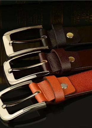 Бренд!!! ремень мужской 4 см натуральная кожа( 4023 )