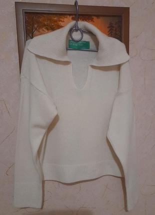 Женский шерстяной пуловер united colors of beneton