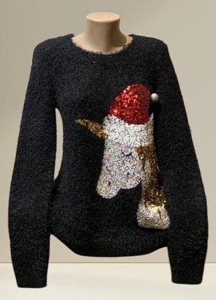Свитер, джемпер, кофта травка с паетками 50-52 (8)
