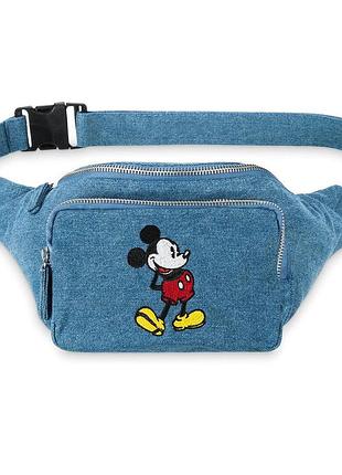 Сумка на пояс регінсова 16*36*15 см. mickey mouse disney