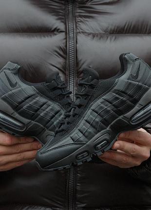 Кросівки nike air max 95 black 3
