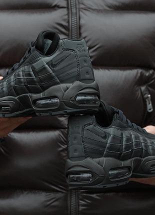 Кросівки nike air max 95 black 4