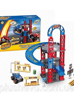 Гараж "вспыш и чудо машинки"