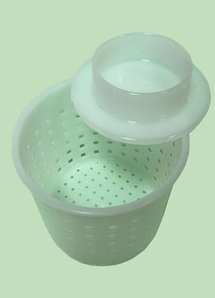 Форма для сыров с поршнем 0,350 кг