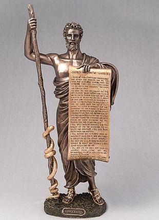 Статуэтка veronese гиппократ золото 34 см 76078 (1)