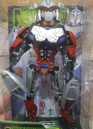 Фигурка ниндзя черепашки шредер. 17 см.