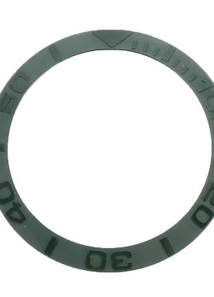 Керамический безель для seiko skx 007 / 009, submariner, prospex, omega зелёный
