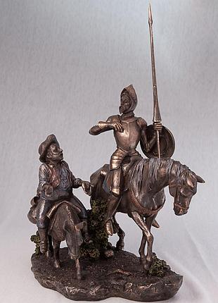 Статуэтка veronese дон кихот и панчо 35 см 75196 (1)