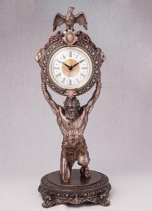 Годинник кварцовий настільний veronese атлант 38 см 1902579