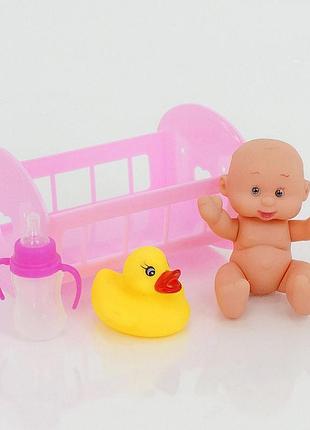 Пупс в кроватке