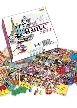 Экономическая игра 7+. бизнес леди