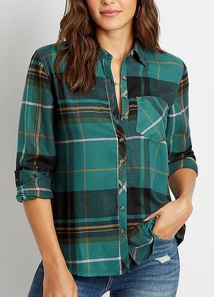 Неймовірно м'якенька приємна сорочка в клітинку