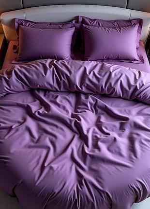 Круглая простынь - премиум класса d220 на круглую кровать цветная на резинке