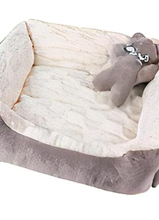 Мягкое место бархатное с игрушкой