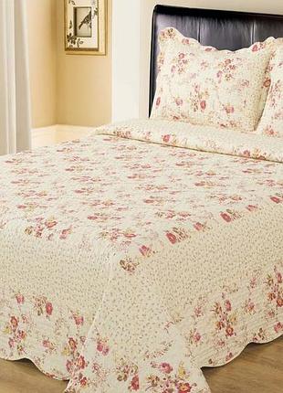 Покривало з наволочками 220х240 см прованс 355 zastelli