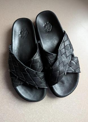 Шлепанцы сандалии apple of eden (38-38,5) женские с натур. кожи анатомические португалия