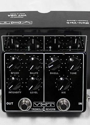 Педаль vht av-mv1 guitar tremolo melo-verb