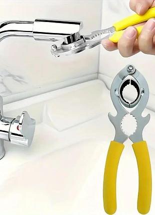 Ключ, засіб для заміни аератора або носика на змішувачі без залишання подряпин
