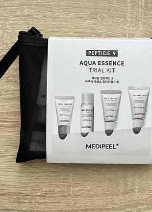 Мини-набор косметики с пептидами medi-peel peptide 9 aqua essence trial kit