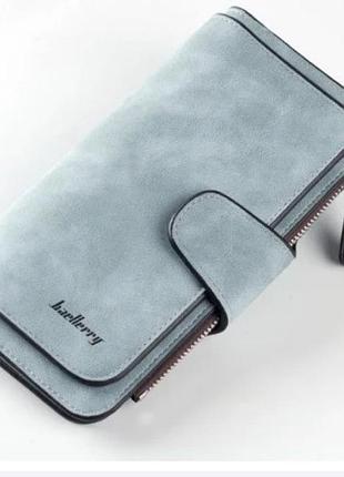 Женское портмоне baellerry forever голубой blue