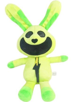 Мягкая игрушка хоппи хопскоч с игры poppy playtime серия улыбающиеся зверята 33 см (с ушами 45 см)