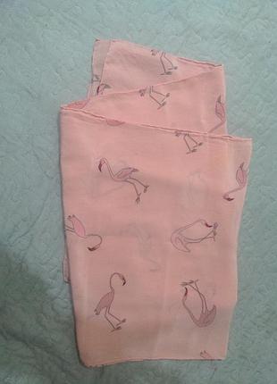 Шелковый шикарный шарф