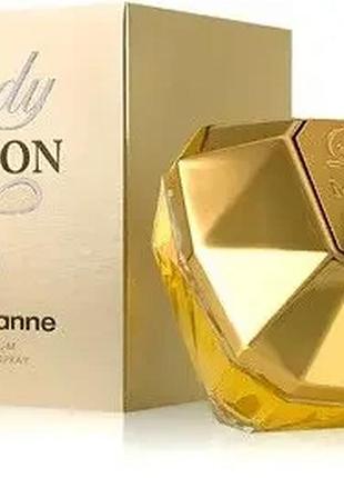 Женская парфюмированная вода paco rabanne lady million 100 мл с магнитной лентой