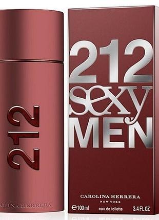 Carolina herrera 212 sexy men edt 100ml