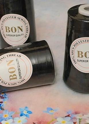 Нитка для шитья"bon" чорна