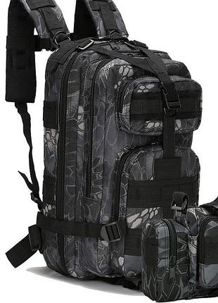 Рюкзак тактический tactical pro штурмовой охота рыбалка 25 л kryptek typhon
