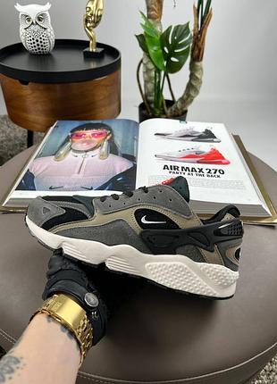 Nike air huarache grey black