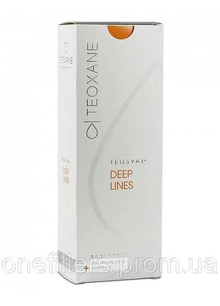 Teosyal deep lines puresense филлер на основе гиалуроновой кислоты с лидокаином 1 мл