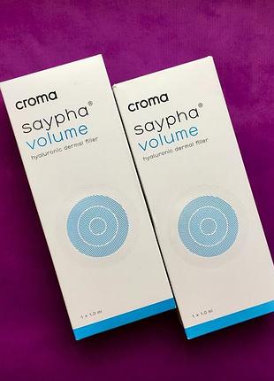 Saypha volume (сайфа волюм) 1 мл – филлер с гиалуроновой кислотой для восстановления объема и упругости