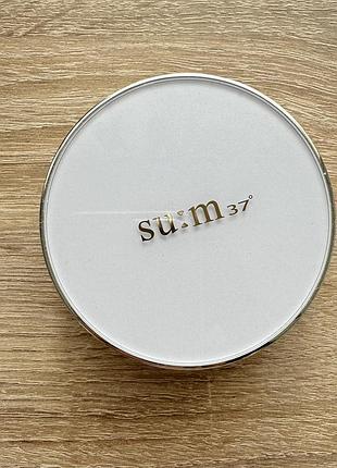 Корейский увлажняющий кушон su:m37° time energy dazzling moist cushion spf50+ pa +++