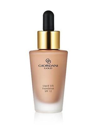 Шелковая тональная основа-флюид giordani gold 31923 естественный беж