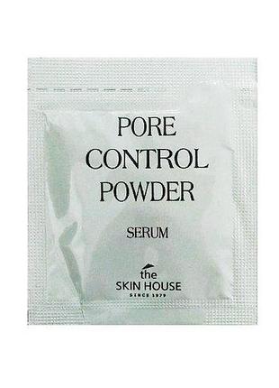 Сыворотка для сужения пор the skin house pore control powder serum sample пробник