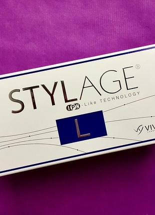 Stylage l (стилейдж л) 1 мл – филлер для устранения средних и глубоких морщин с длительным эффектом